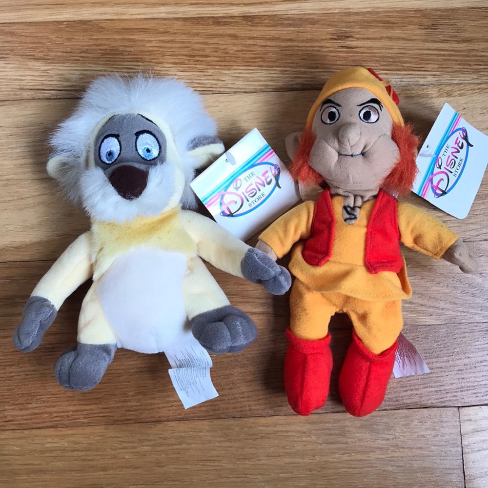 Disney The Black Cauldron Fair Folk & Gurgi Plush